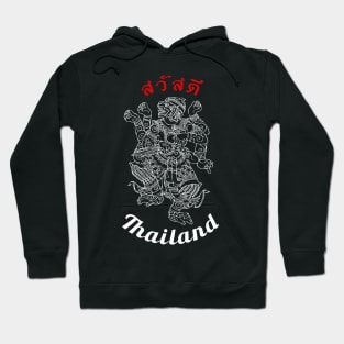 Thailand Hanuman Spiritual Sak Yant Tattoo T-Shirt Hoodie